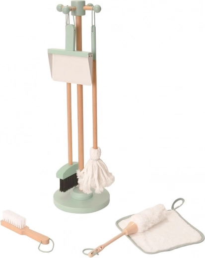 Minzfarbener Reinigungssatz für Kinder