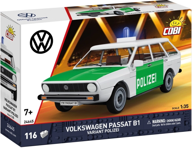 Cobi Volkswagen Passat B1 Variant Polizei 1:35 (116 Teile)