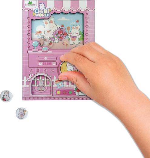 Chibi Welt Gashapon-Notizbuch Hase - 1 Stück