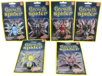 Wachsender leuchtender Spinne – lustiges Wasserspielzeug