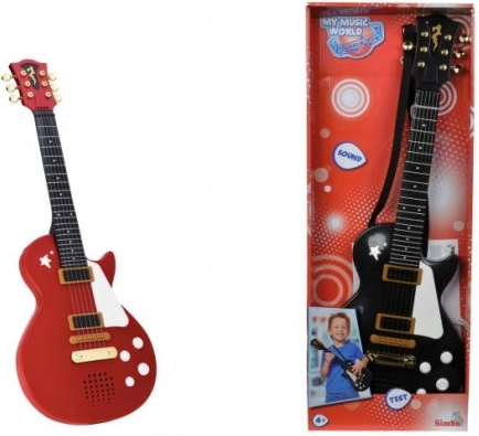 Kinder-Rockgitarre mit Metallseiten