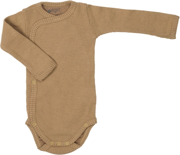 Lodger Baby-Hydrophil-Body mit langen Ärmeln Ciumbelle honey, Gr. 80