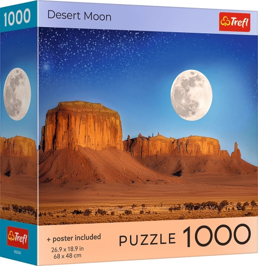 Puzzle Mond über der Wüste 1000 Teile TREFL