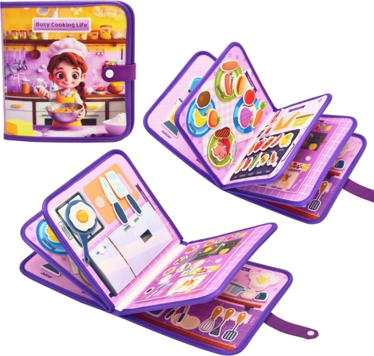 2Kids Toys sensorisches Beschäftigungsbuch Kochen