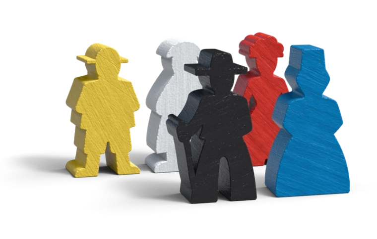 Übersichtliche Spielerfiguren und klare Orientierung im Spiel