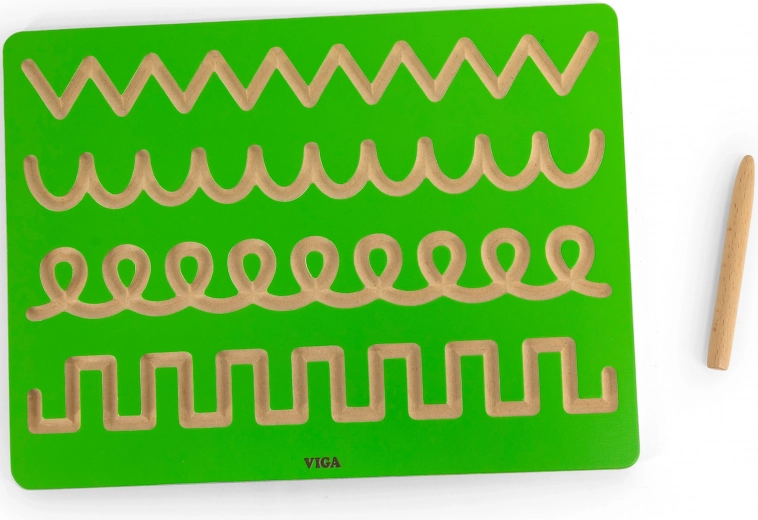 VIGA grafomotorische Schreib- und Muster-Tafel