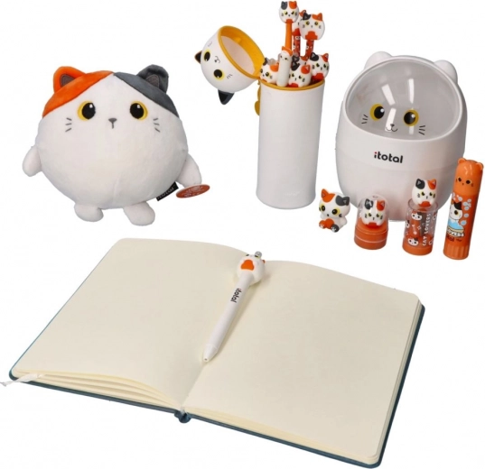 Niedliche Katzenmotive für kreatives Schreiben