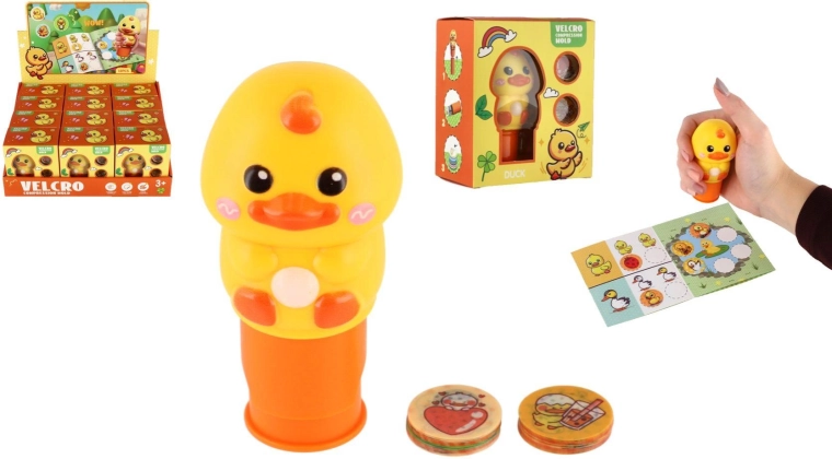 Kinderstempel mit Entchen und Aufklebern