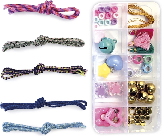 Kreativset zur Schmuckherstellung – bunte Armbänder