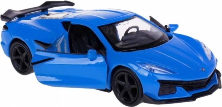 Modellauto Welly Chevrolet Corvette Z06 2023 1:34 blau