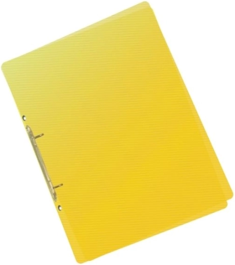 Ordner PP A5 gelb Lines