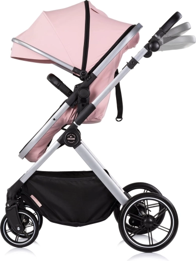 Sanfte Fahrt dank Federung und arretierbarer Räder