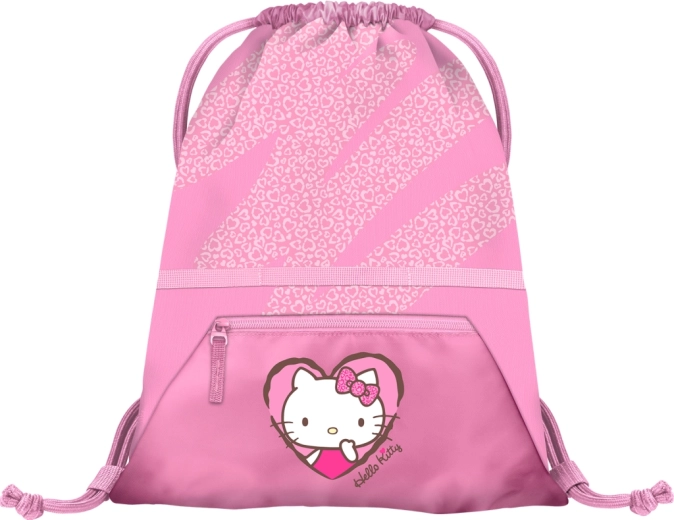 Baagl Turnbeutel mit Tasche Hello Kitty Sweet Leopard