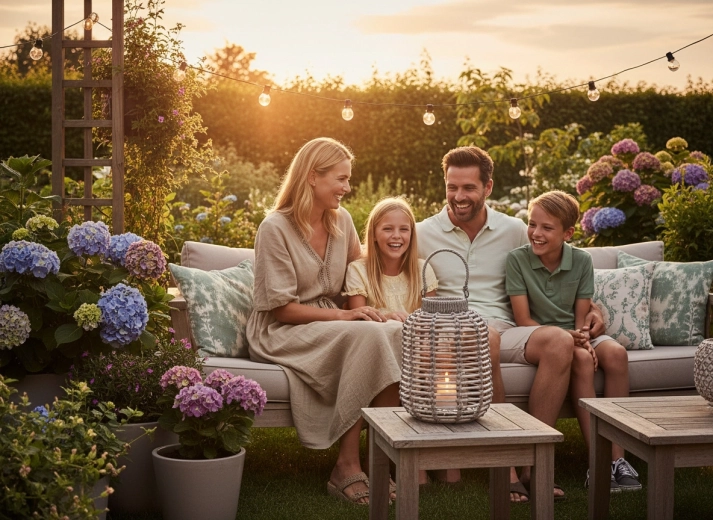 Ideal für Innenräume und Terrasse