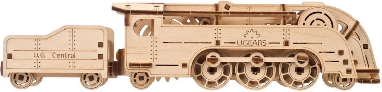 Retro-Mini-Lokomotive mit schönen Details