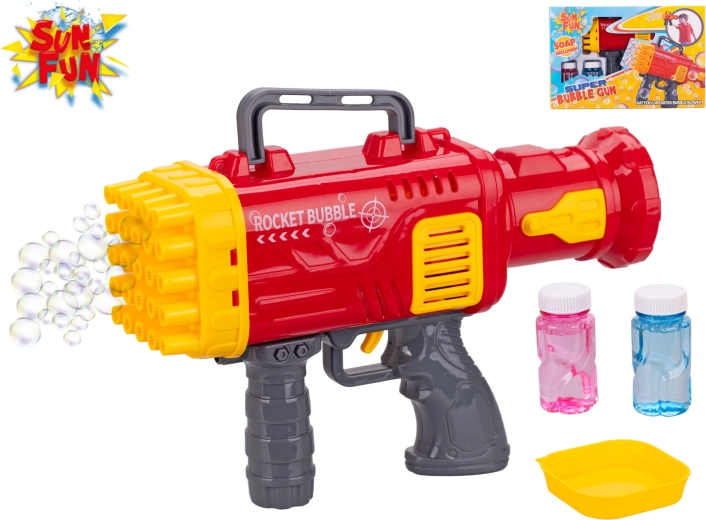 Sun Fun Seifenblasen-Pistole mit Nachfüllungen