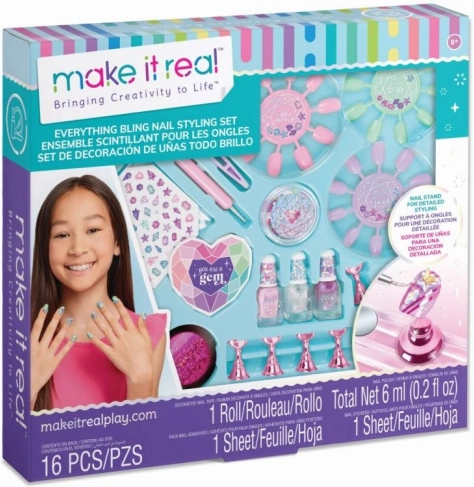 Kreativ-Set für Nägel Everything Bling MAKE IT REAL