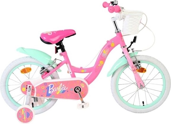 Barbie Kinderfahrrad 16" in Pastellfarben