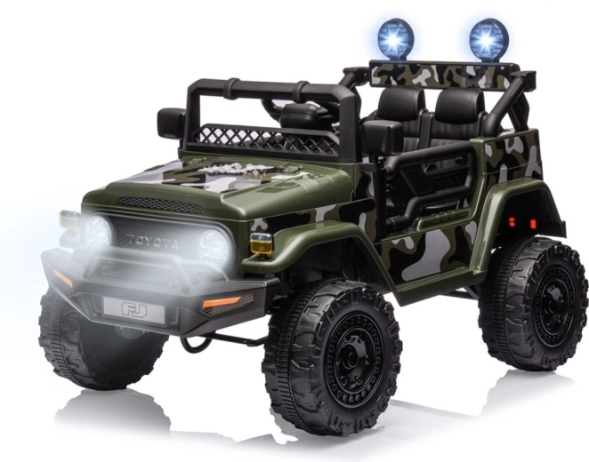 Elektrisches Kinderauto Toyota FJ Cruiser Army