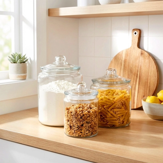 Starkes, transparentes Glas für einfache Kontrolle