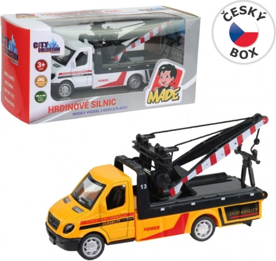 Abschleppwagen City Collection Pull-Back 10,5 cm