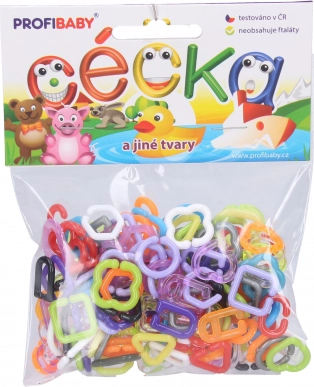 Céčka und Formen – Farbmix 150 Stück