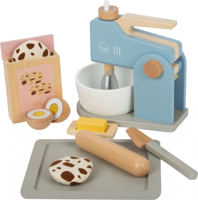 Holz-Küchenmaschine mit Zubehör SMALL FOOT Tasty