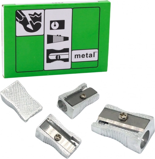 Metallanspitzer für dünne Buntstifte und Bleistifte