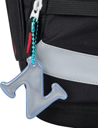 Einfaches Befestigen an Rucksack, Schulranzen und Schlüsseln