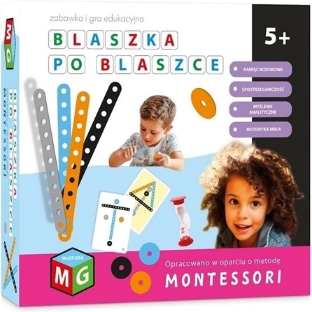 Montessori-Spiel „Blaszka po blaszce“