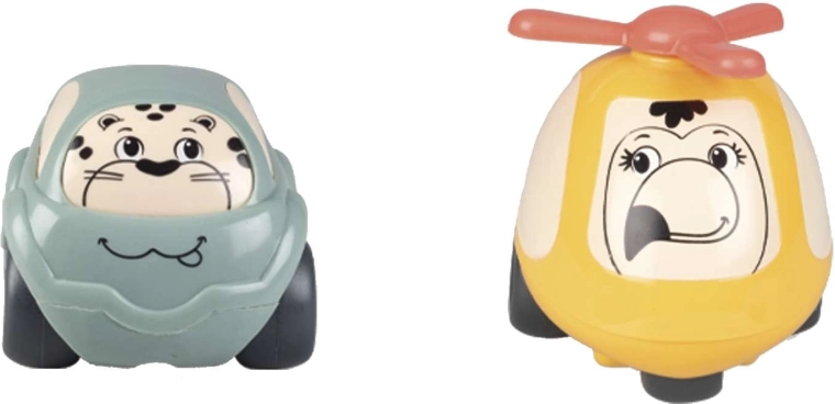 Inklusive Auto und Hubschrauber