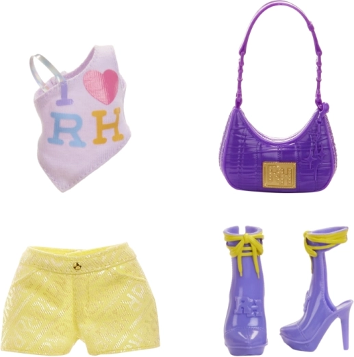 Modisches Outfit und Handtasche