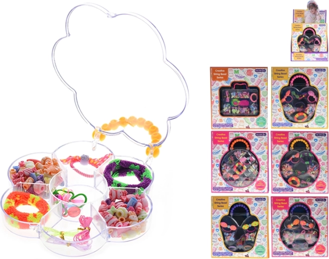 Kreatives Set aus Perlen und Haar-Accessoires für Kinder