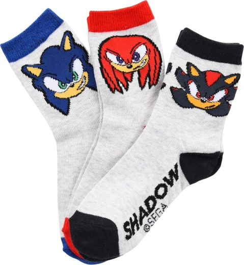 Kinder-Socken Sonic the Hedgehog – Set mit 6 Paaren