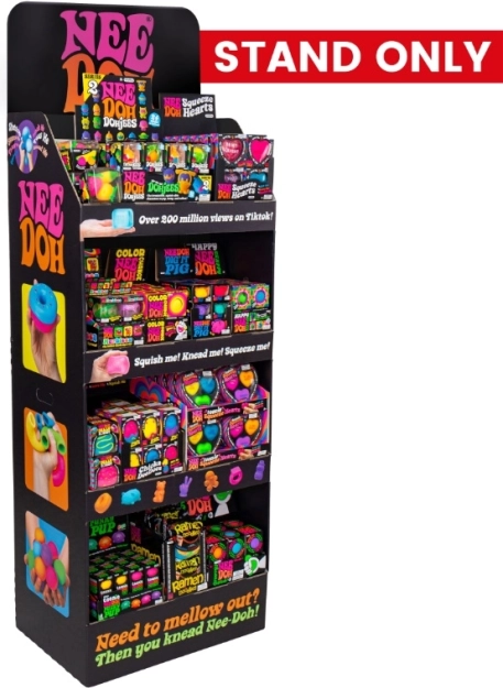 Schylling NeeDoh Werbedisplay