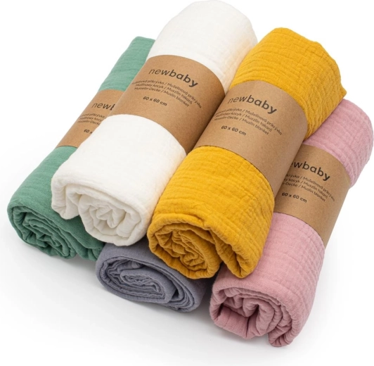 Harmoniert mit weiteren Musselin-Accessoires