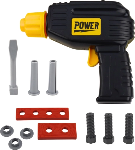 Realistische akkubetriebene Bohrmaschine für echten Spielspaß