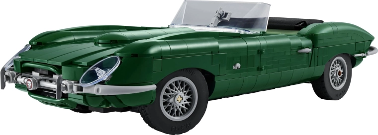 Ikonische Silhouette des Jaguar E-Type