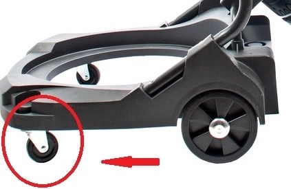 ML3600W 80 l – kleine Räder
