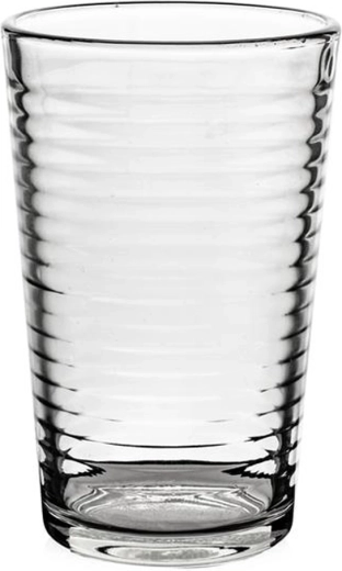 Glas TORO 210 ml mit Streifen