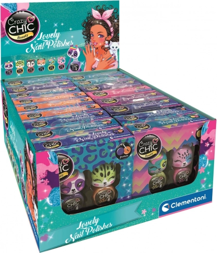Nagellack Lovely CRAZY CHIC für Kinder – Set 2 Stk.