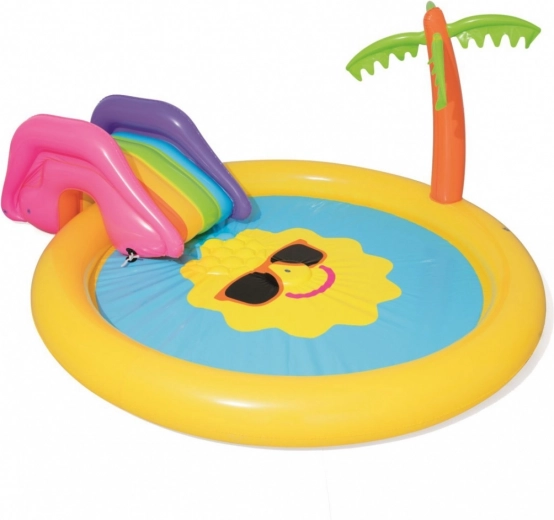 Bestway aufblasbarer Wasserspielplatz für Kinder mit Rutsche 237 × 201 × 104 cm