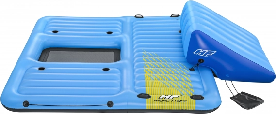 Große aufblasbare Schwimminsel mit Rutsche für 5 Personen von BESTWAY