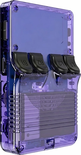Kompaktes violettes Design für unterwegs