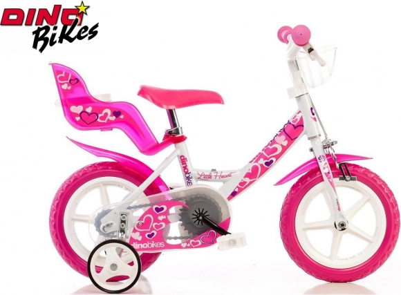 Dino Bikes Kinderfahrrad weiß 12" 2017