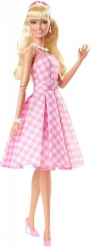 Barbie Film-Puppe Margot Robbie im rosa Kleid