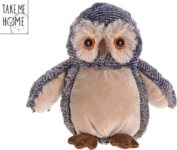 Plüsch-Eule TAKE ME HOME 18 cm für Babys