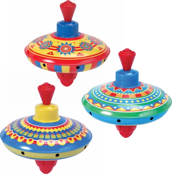 Schylling Metall Retro Spielzeug Kreisel