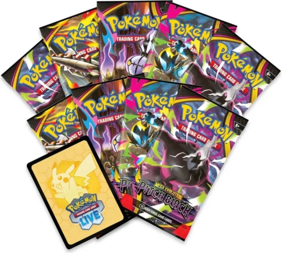 9 Booster zum Erweitern der Sammlung und des Decks