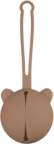 OH,POPPY! Silikonhülle für Schnuller Biscuit Brown
